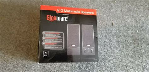 gigaware  multimedia speakers  speakers  sound big  computer speakers