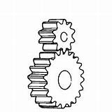 Gear Spur Types Gears Drawing Sketch Khk Khkgears Paintingvalley Smaller Meshing Pinion Select Click sketch template