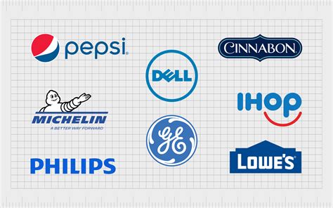 famous blue logos   companies  blue logos