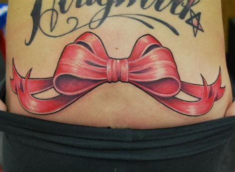ribbon bow tattoo  joshing  deviantart