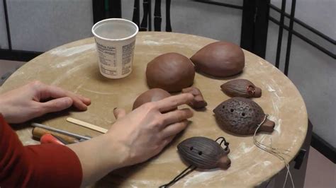 pottery ocarina clay whistle youtube