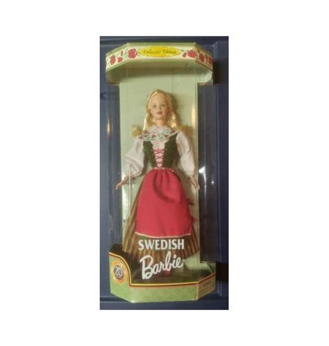 1999 swedish barbie collector edition dolls of the world series