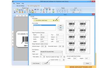 DRPU Barcode Software for Publishers and Library screenshot #6