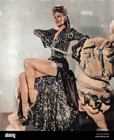 Ginger Rogers 1911 1995 American Actress Dancer And Singer A