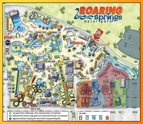 park map directions roaring springs water park boise id