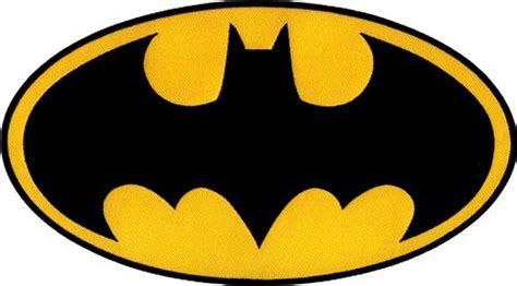 batman logo large embroidered iron   sew  patch badge