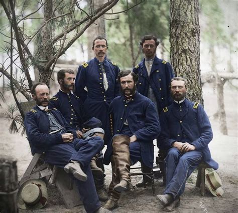 american civil war brought   life  stunning colour portraits  soldiers