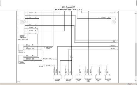 wiring diagram    peterbilt