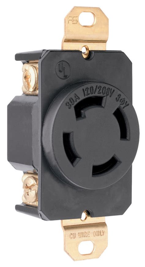 nema single receptacle turnlok plugs  connectors wiring devices