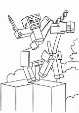 Coloring Pages Minecraft Printable Dantdm Unicorn Downloadable Worksheets Via sketch template