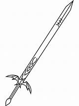 Sword Clipartkey sketch template