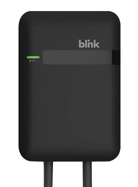 buy blink charging home level  electric vehicle ev charger   amp  ft cord charges