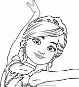 Ballerina Coloring Pages Foreground Félicie Cartonionline Pp Värityskuvat sketch template