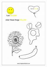Megaworkbook Preschool Colour sketch template