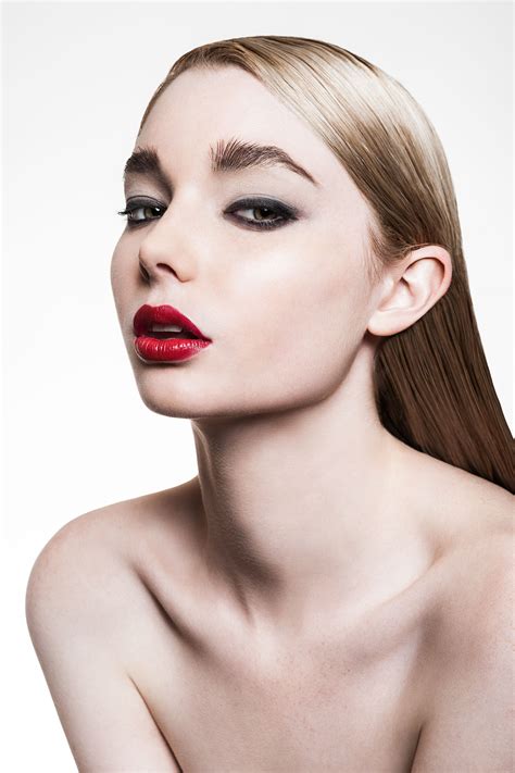 Red Lip Beauty Lipstick Most Beautiful Models