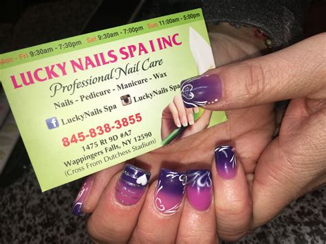 pin  lucky nails spa  nails design  manicure  pedicure