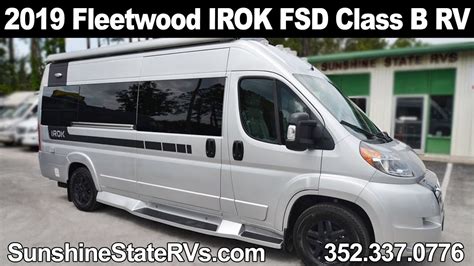 New 2019 Fleetwood Irok Fsd Class B Rv Youtube