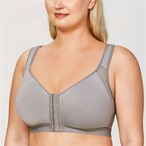 women s front closure bra full coverage non padded wireless posture ebay