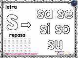 Silabario Repasar Imageneseducativas Silabas Sílabas Escritura Vocales Practicar Educativas Aprender Consonantes sketch template