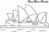 Opera House Coloring Sydney Australia Sidney Pages Famous Ready Colouring Kids Kidsplaycolor Bridge 82kb 395px Drawing Template Choose Board sketch template