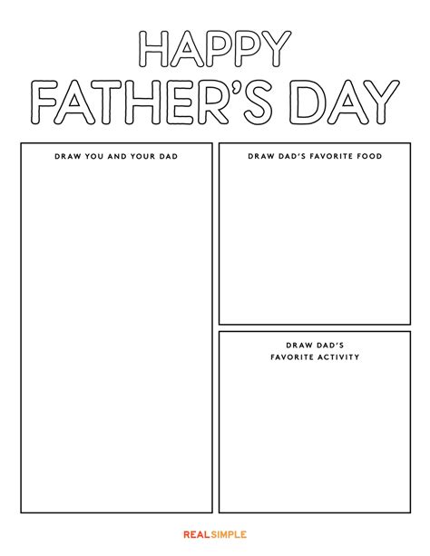 fathers day printables real simple