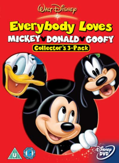 Everybody Loves Mickey Donald Goofy Dvd 2005 Walt