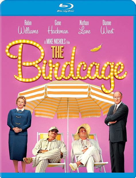 The Birdcage [blu Ray] Robin Williams Nathan Lane Gene