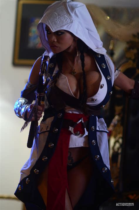 exclusive actiongirls armie field in assassins creed cosplay pichunter