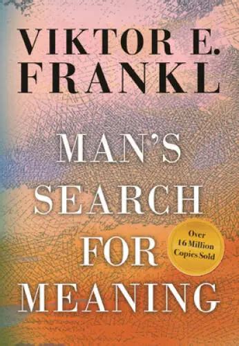 mans search  meaning gift edition hardcover  frankl viktor