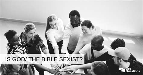 is god the bible sexist