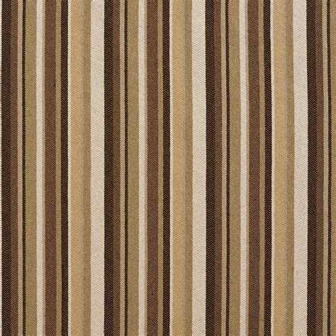 brown  beige striped woven upholstery fabric   yard