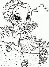 Lisa Frank Coloring Pages Girls Glamour Sheets sketch template