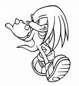 Knuckles Coloring Pages Emerald Chaos Color Sonic Want Getcolorings Getdrawings Divyajanani sketch template