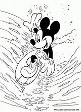 Mickey Topolino Basen Maus Micky Surfe Kolorowanki Esportes Ludinet Tudodesenhos Pranchas Pintarcolorear Páginas Miki Capoeira Precedenti Criativos Pintarcolorir Pluto Puliti sketch template