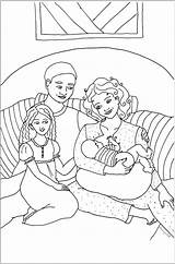 Breastfeeding Coloring Pages 39s Child Through Getcolorings sketch template