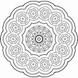 Mandala Templates Template Printable Blank Coloring Pages Printablee Qh Deviantart Circle Via sketch template