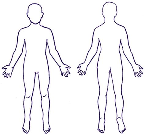 clipart body outline   cliparts  images