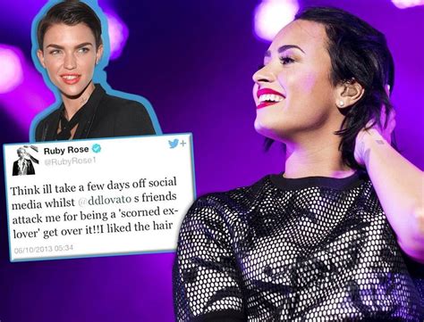 Ruby Rose Said She Had A Lesbian Romp With Demi Lovato In