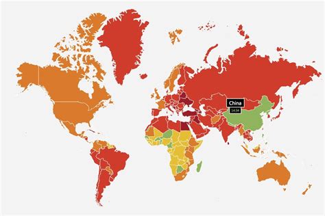pornhub has drawn a world map showing who comes quickest