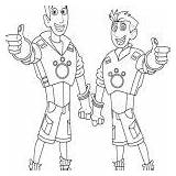 Wild Kratts Coloring Pages Everfreecoloring Printable sketch template