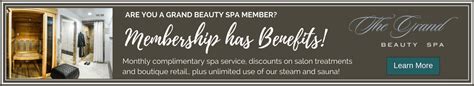 grand salon spa special packages  grand beauty spa