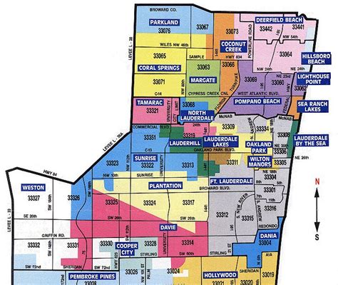 32 Miami Florida Zip Code Map Maps Database Source