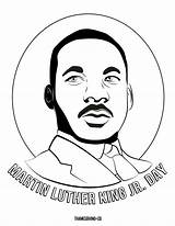 Luther Martin Mlk Coloring4free Makeitgrateful Teach Celebrate Doodle sketch template