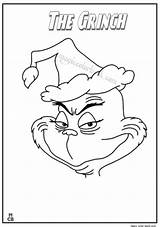 Grinch Coloring Christmas Pages Printable Decorations Max Dog Stole Color Printables Mask Dr Seuss Kids Clipart Who Categories Days Last sketch template