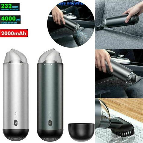 baseus car vacuum cleaner wireless handheld 4000pa electric suction