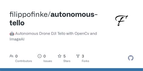 github filippofinkeautonomous tello autonomous drone dji tello  opencv  imageai