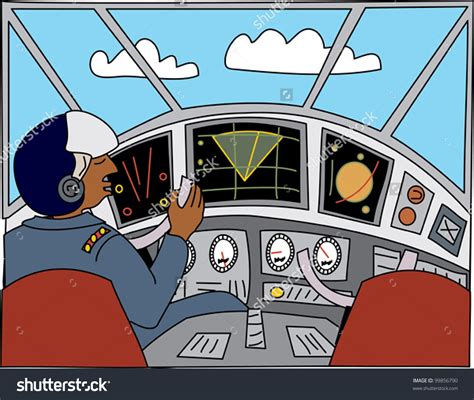 Airplane Cockpit Clip Art