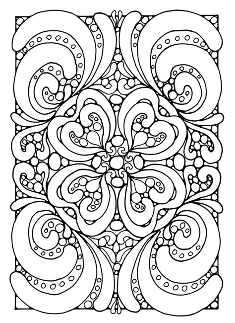beautiful abstract coloring pages printable  grown ups