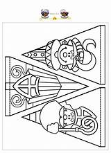 Sinterklaas Kleurplaat Vlag Vlaggenlijn Sint Slinger Knutselen Vlaggen Voor Printen Vlaggetjes Kinderen Knutselplaten Kleurplaten Piet Banderole Versiering Driehoek Omnilabo Nicolaas sketch template