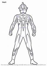 Ultraman Mebius sketch template